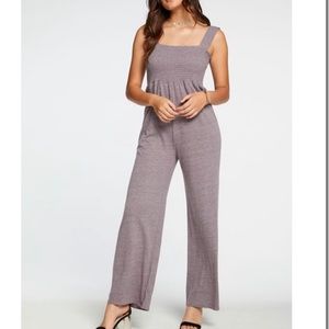 Chaser Smocked jumpsuit